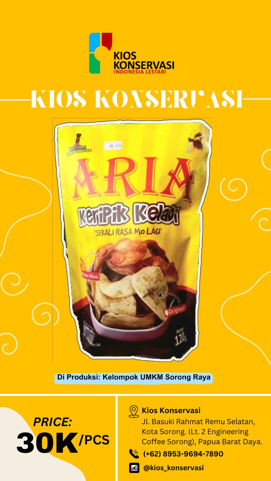 ARIA Keripik Keladi
