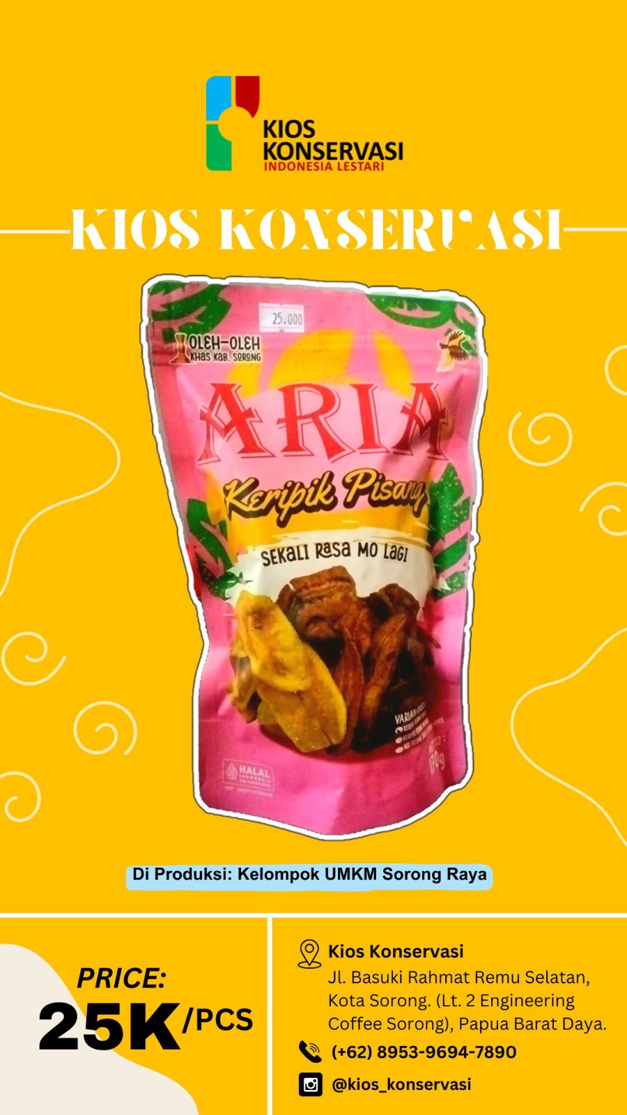 ARIA Keripik Pisang
